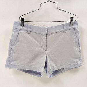 J. Crew Light Blue Size 4 Shorts Mid Rise Cotton Chinos